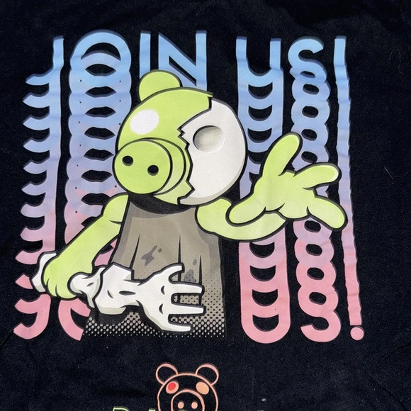 Long sleeve graphic piggy 🐷 tee - Picture 2 of 2